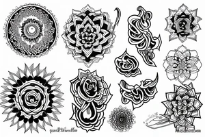 meditation tattoo idea