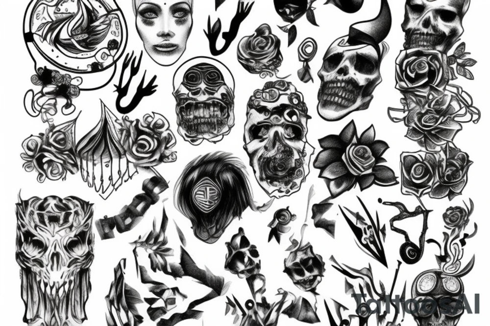 Silence tattoo idea