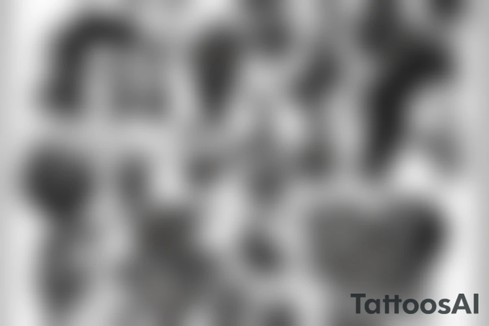 Kali drinking blood tattoo idea