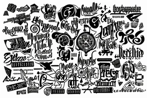 code and programming stuff tattoo idea