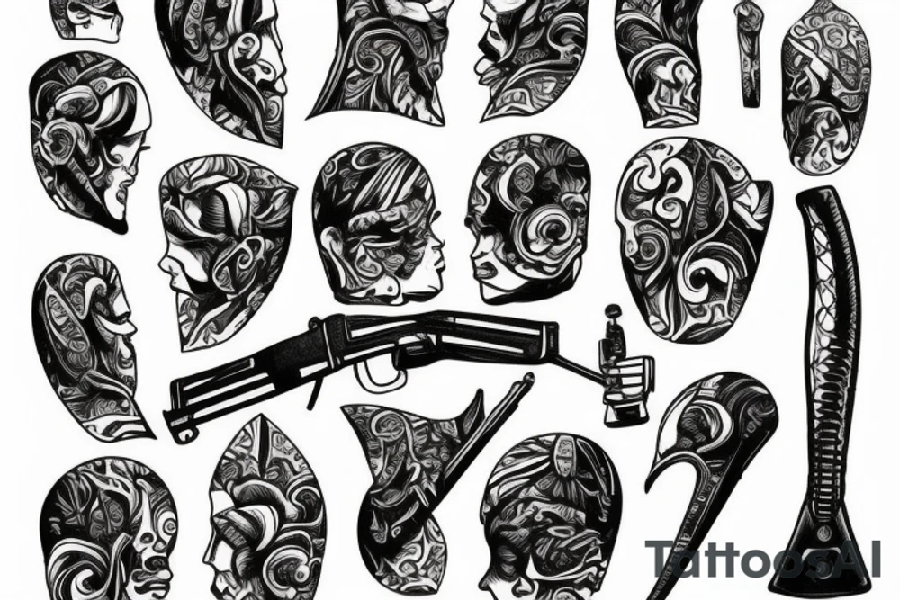 ak47 tattoo idea
