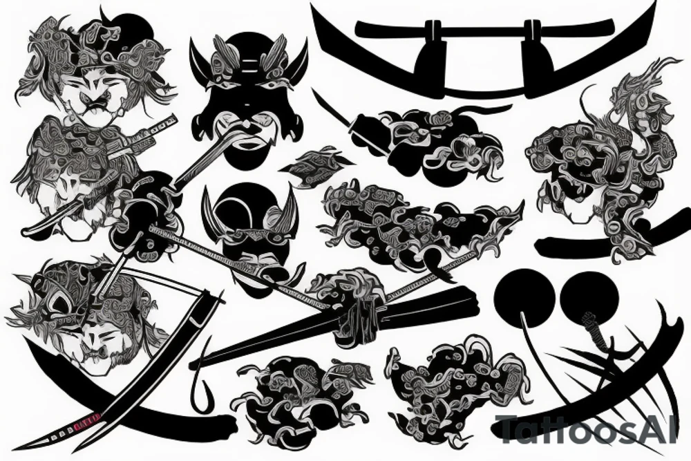 Samurai tattoo idea