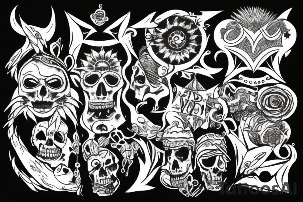 shaman, voodoo tattoo idea