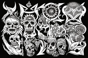 shaman, voodoo tattoo idea