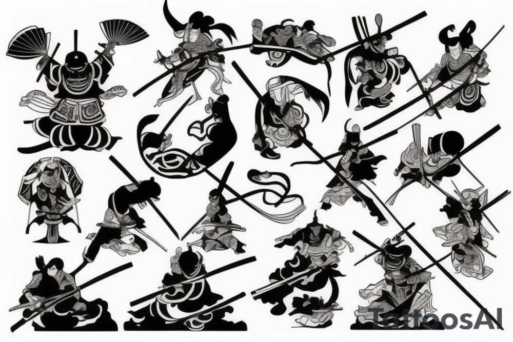 Samurai tattoo idea