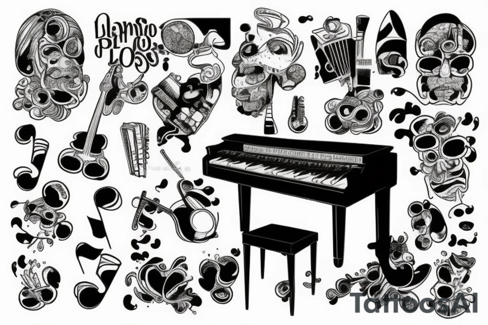 piano lord tattoo idea