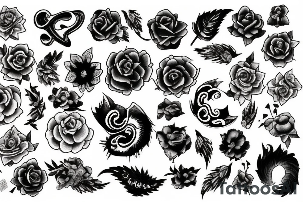 number 23 tattoo idea