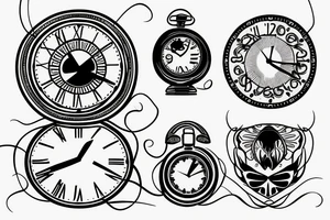 Clock 18:18 tattoo idea