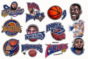 NBA basketball tattoo idea