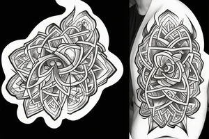 4 Elemental tattoo idea