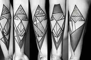 triangle tattoo idea