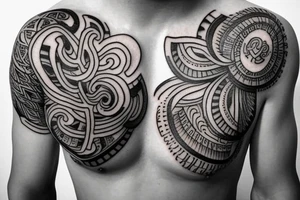 Note on shoulder tattoo idea