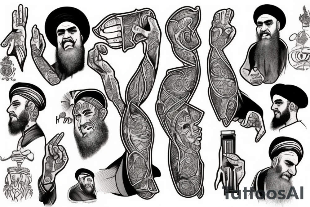 khomeini tattoo idea