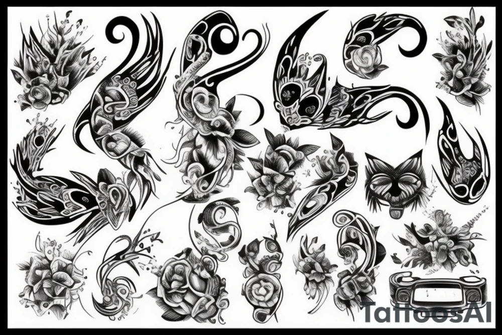 Fan of tattoo tattoo idea