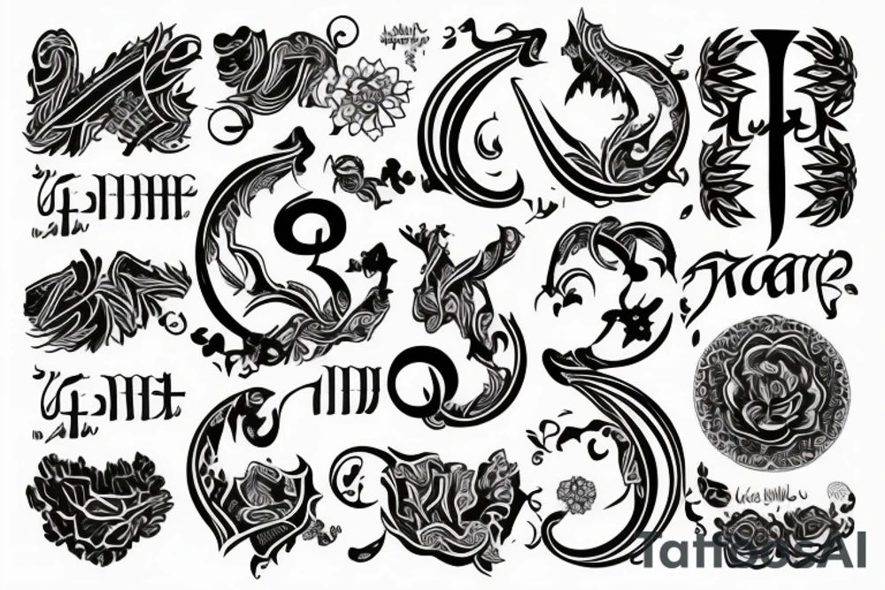 زن، زندگی، آزادی tattoo idea