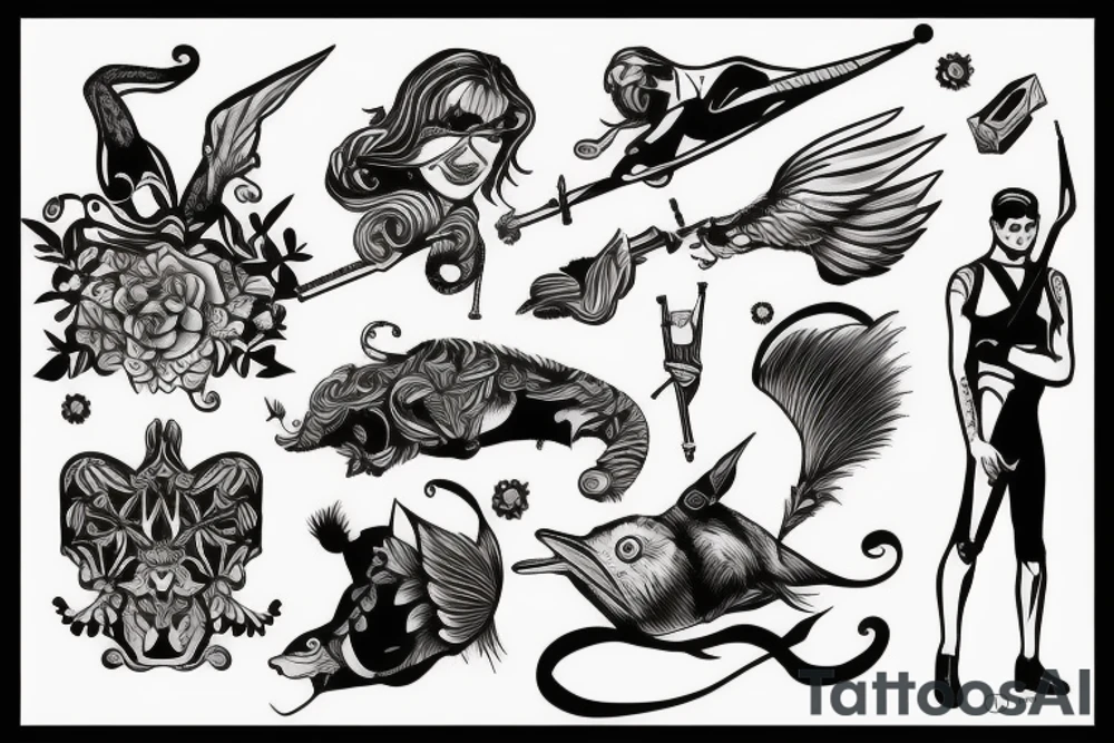 Archer tattoo idea