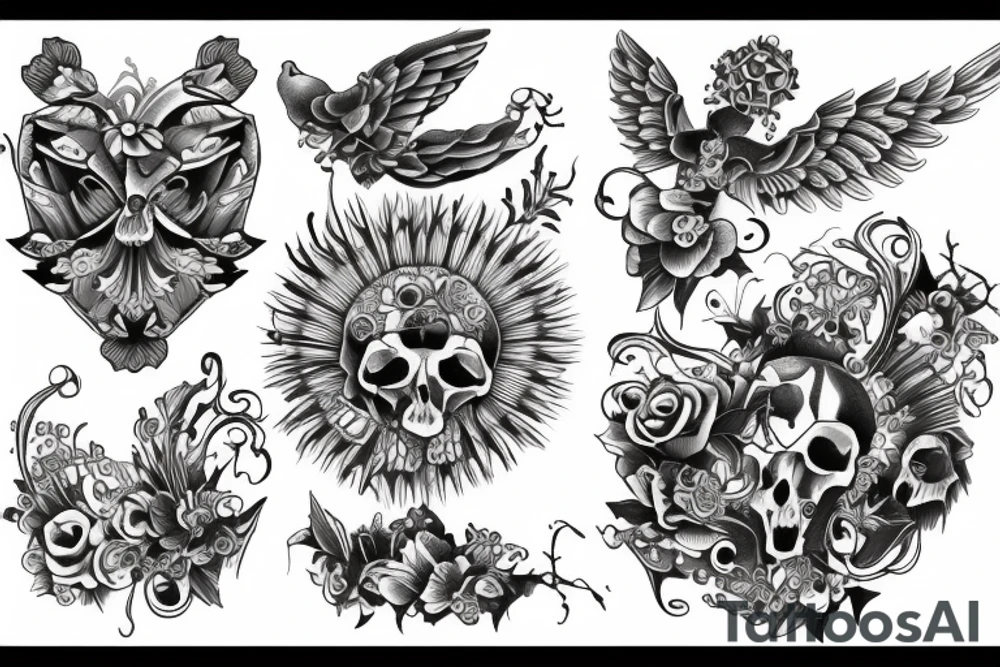 Papillion tattoo idea