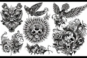 Papillion tattoo idea