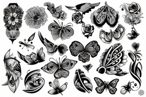 Papillion tattoo idea