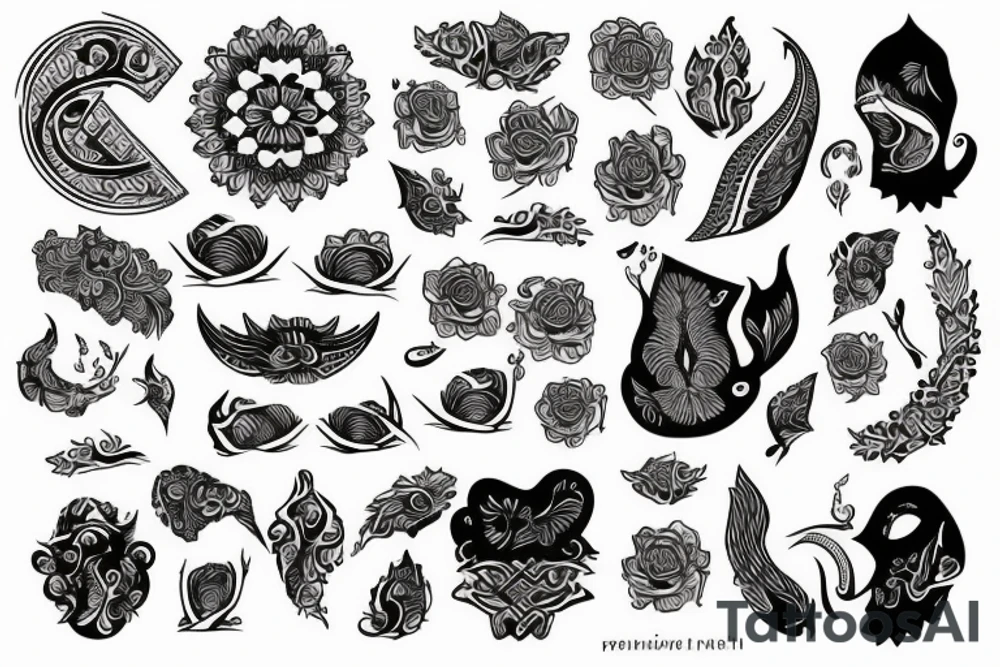 زن، زندگی، آزادی tattoo idea