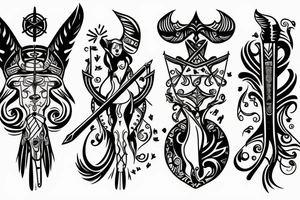 Sagittarius symbol tattoo idea