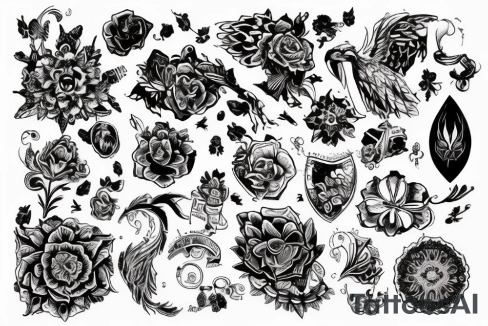 Зеленый варан с желтыми глазами и шипами по телу tattoo idea