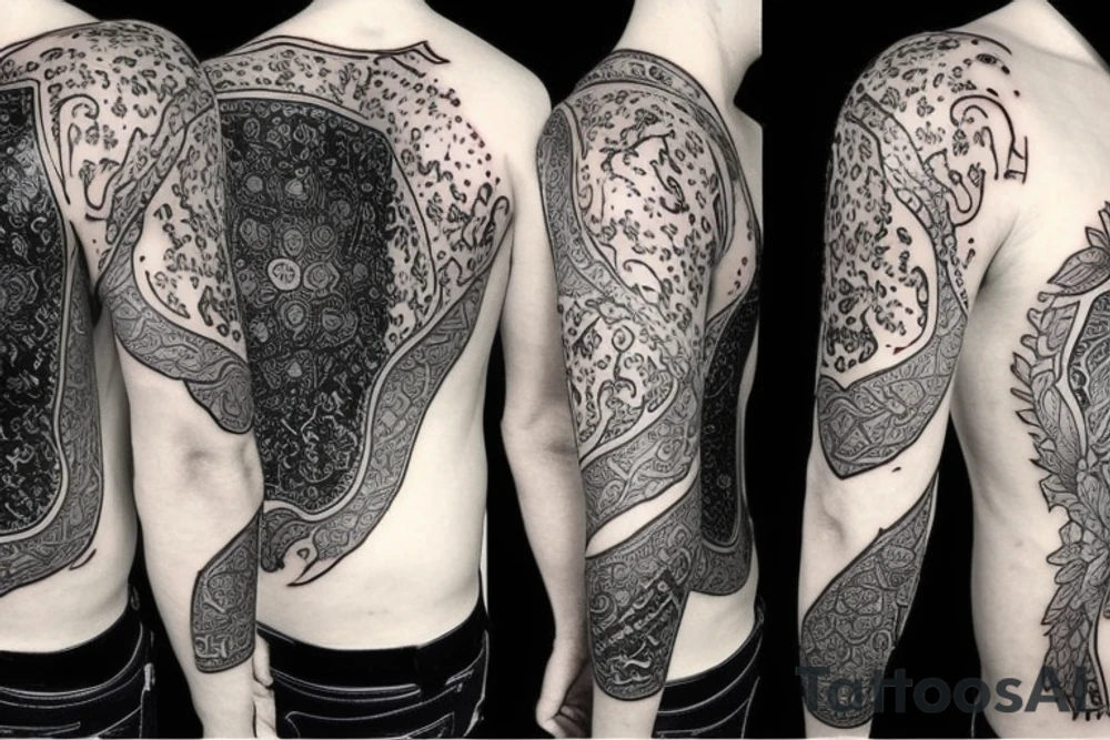 Iran country tattoo idea