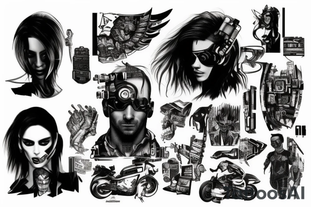 Cyberpunk2077 tattoo idea