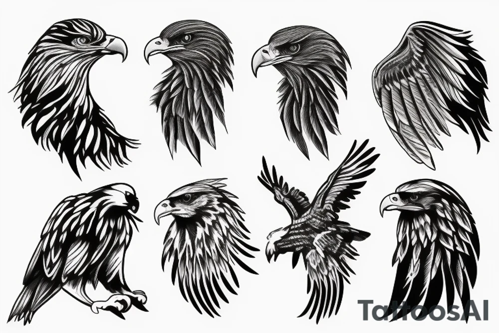 eagle tattoo idea