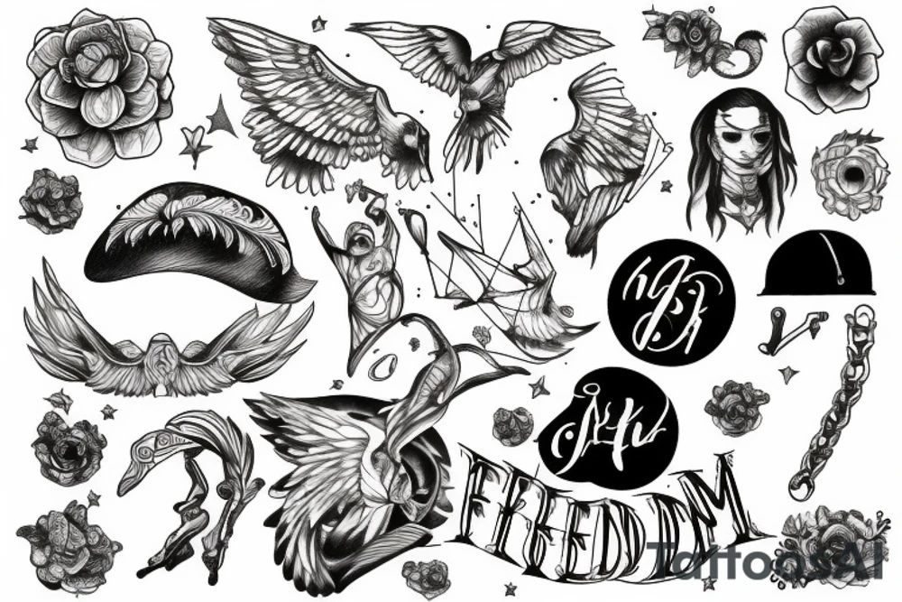 freedom tattoo idea