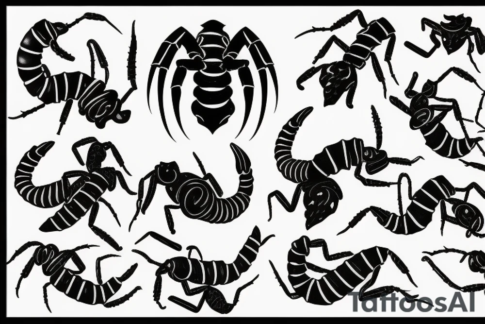 scorpion tattoo idea