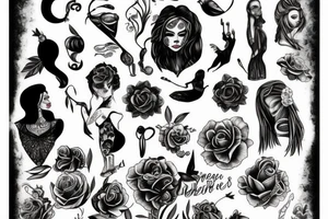 Women, life, freedom tattoo idea