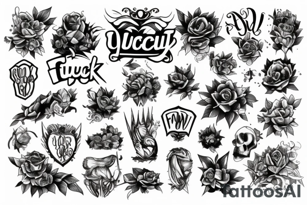 Fuck you tattoo idea