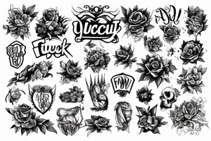 Fuck you tattoo idea