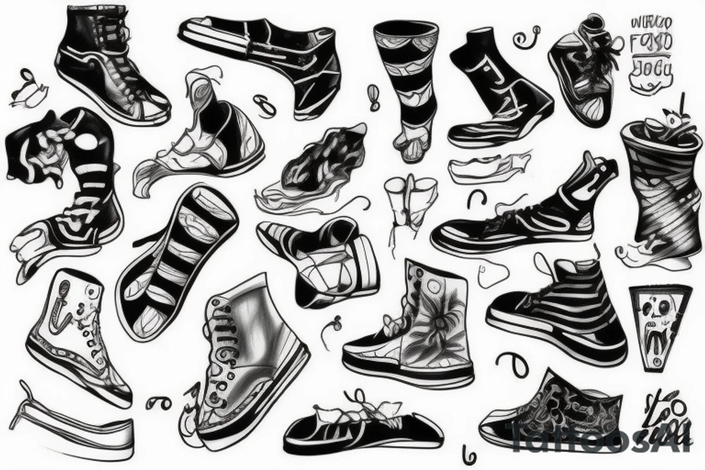 foot tattoo idea