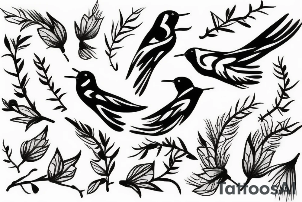 Swallow tattoo idea