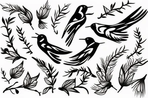 Swallow tattoo idea