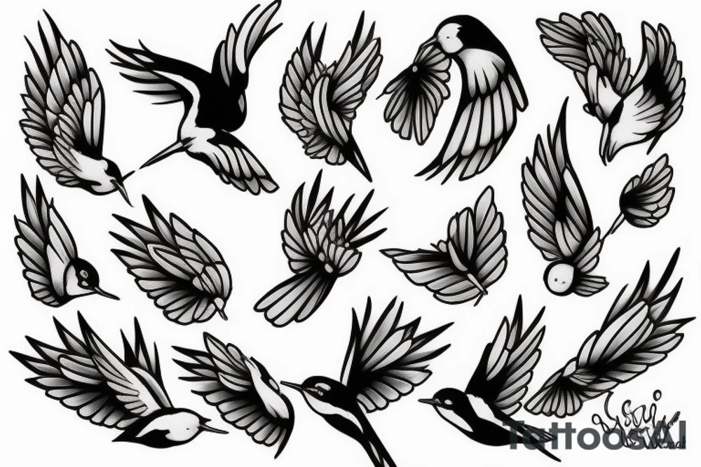 Swallow tattoo idea