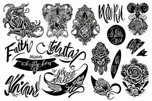 small faith tatoo tattoo idea