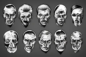 post nuclear world 1 man tattoo idea