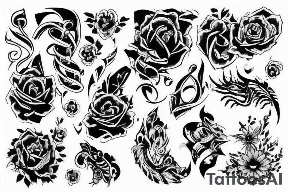 НЛО в геометрической фигуре tattoo idea