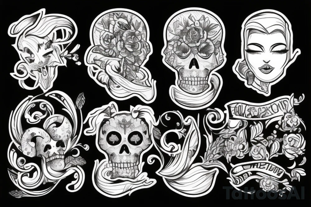 НЛО в геометрической фигуре tattoo idea
