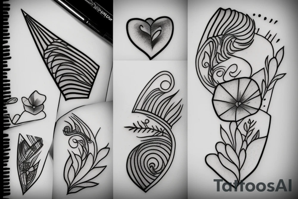 Minimal and sexy tattoo idea