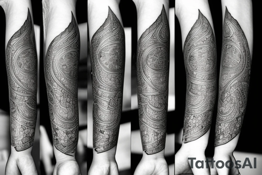Persian poems tattoo idea