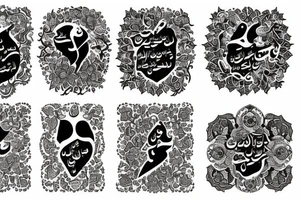 Persian poems tattoo idea