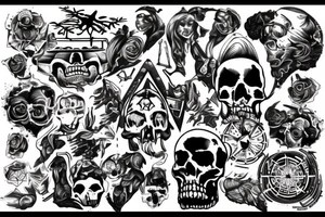 post nuclear world tattoo idea