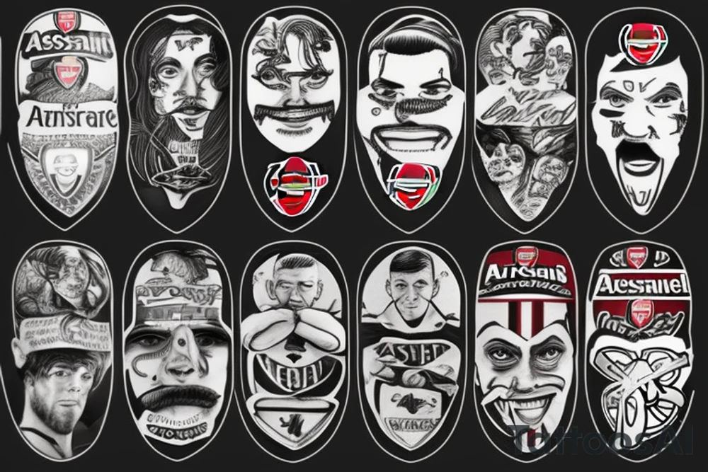 Arsenal FC tattoo idea