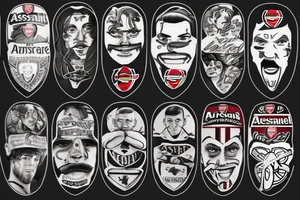 Arsenal FC tattoo idea