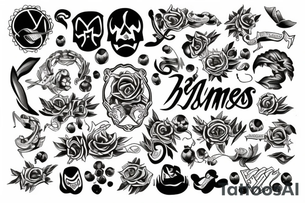 name james tattoo idea