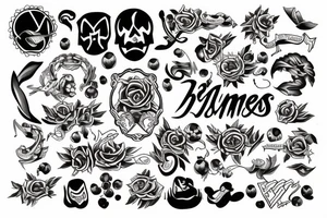name james tattoo idea